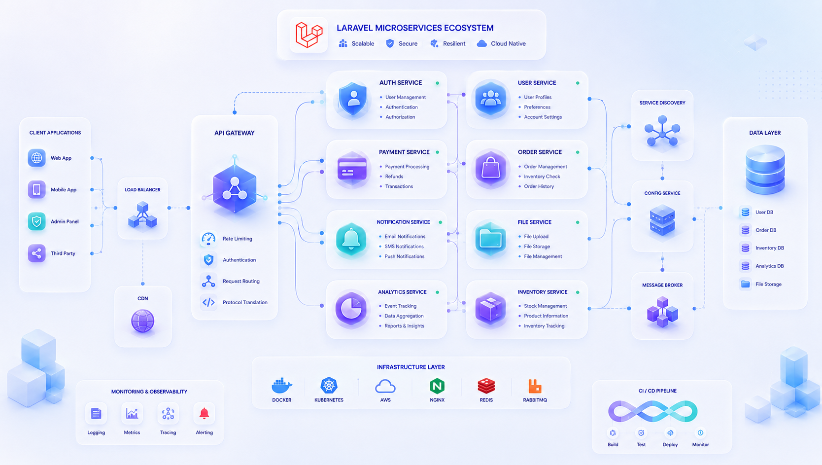 Laravel Microservices Architecture: Scaling High-Traffic Applications in 2026