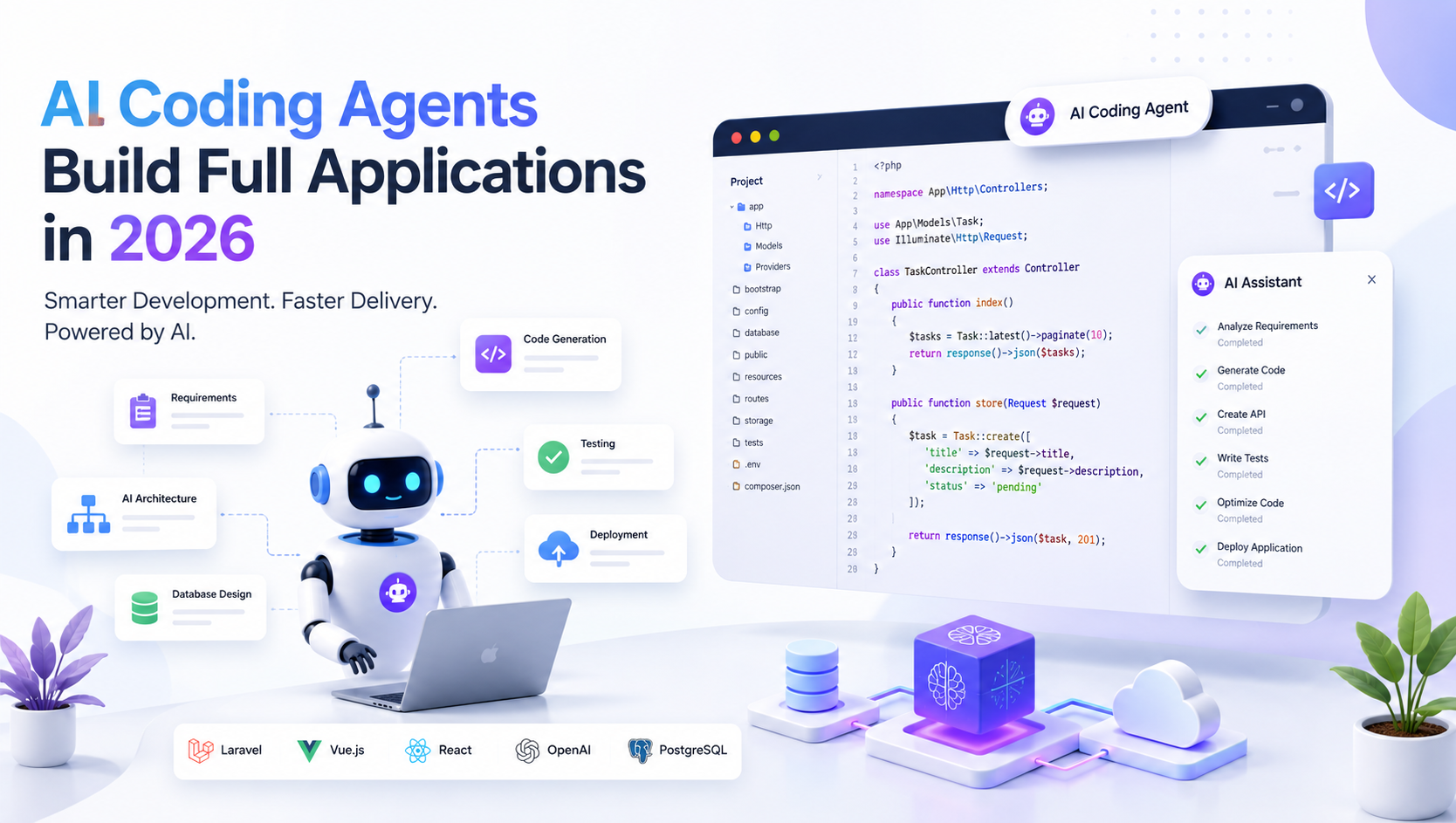How Developers Are Building Full Applications Using AI Coding Agents in 2026