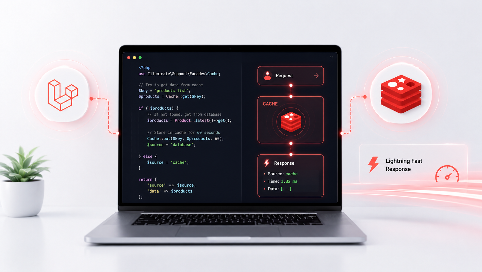 How to use Redis into Laravel using Predis package
