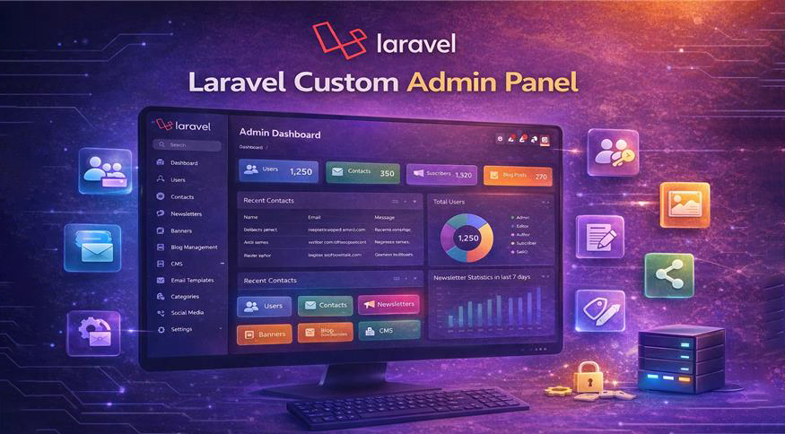 Laravel Custom Admin Panel