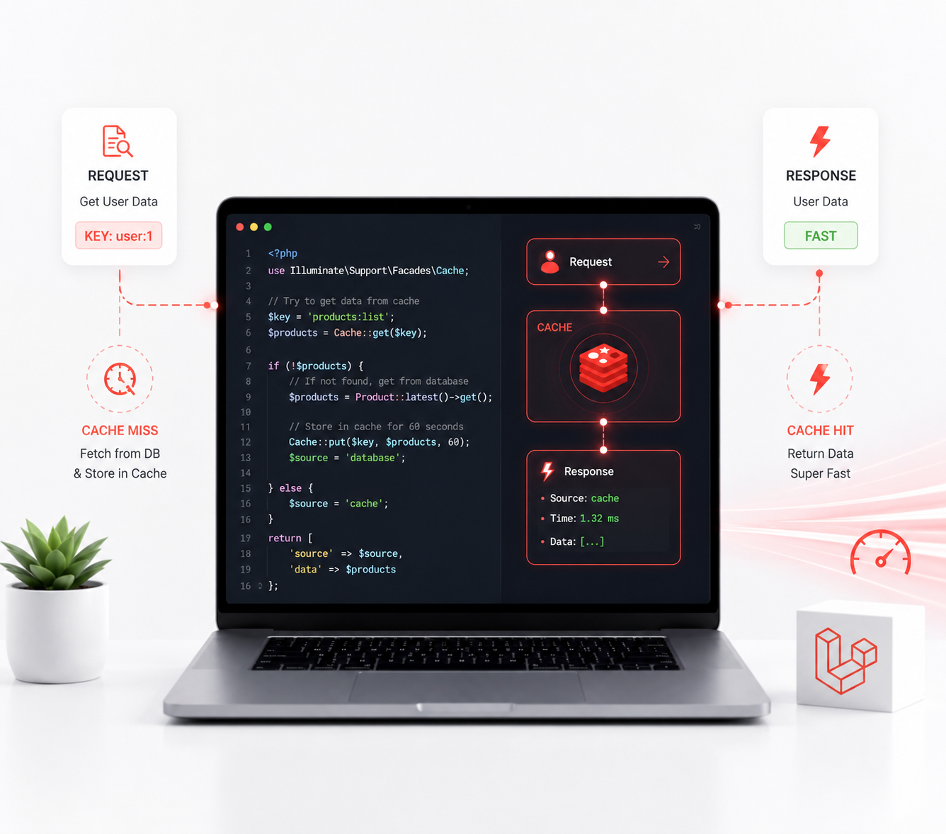 How to use Redis into Laravel using Predis package