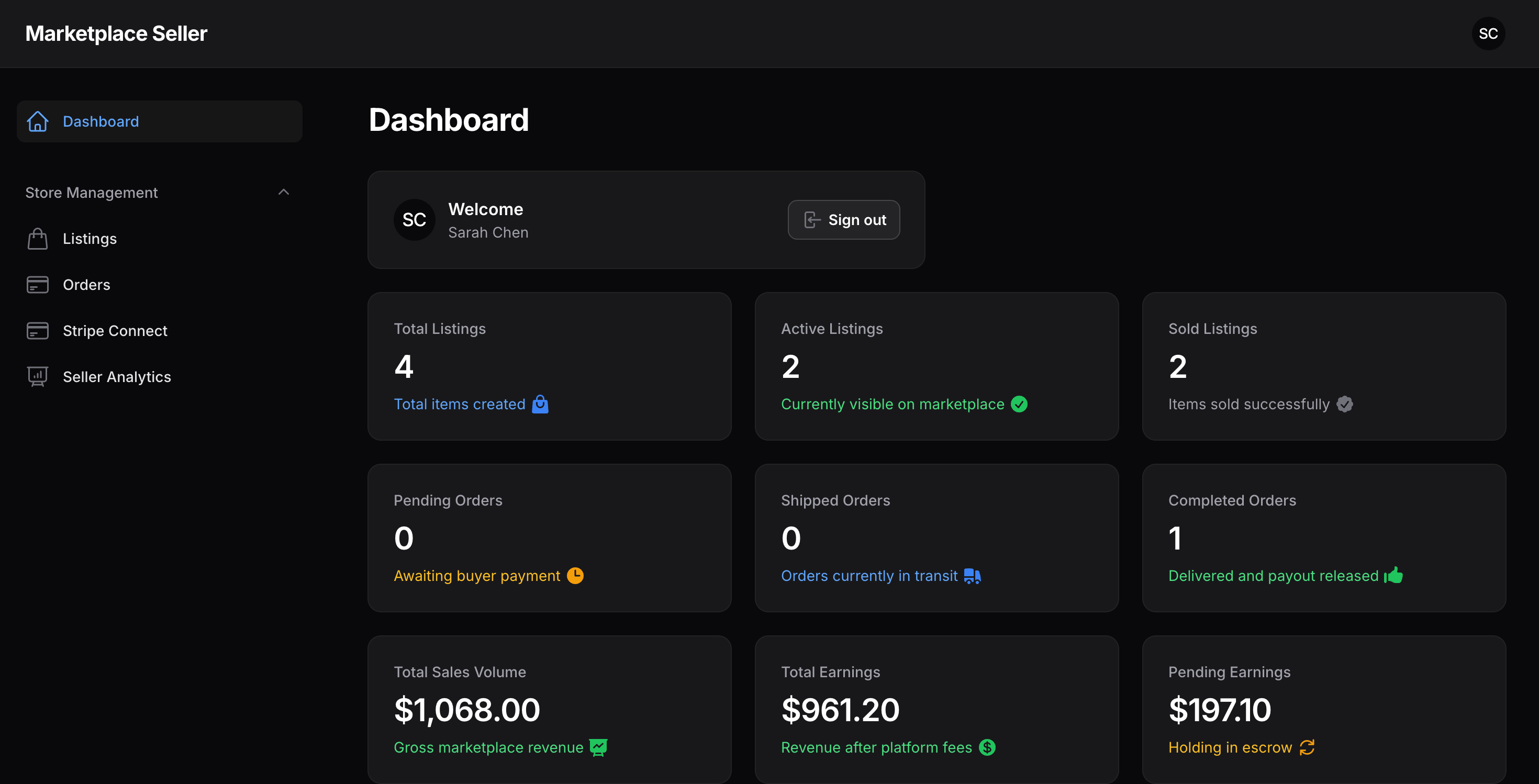 Chat Marketplace