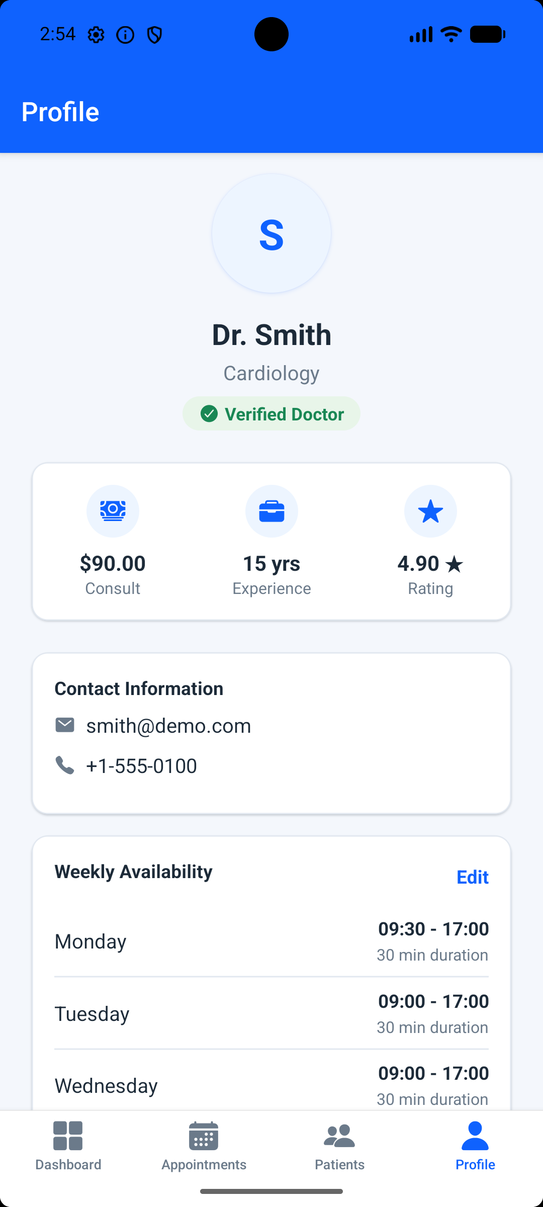 Telemedicine Appointment & Virtual Healthcare Platform
