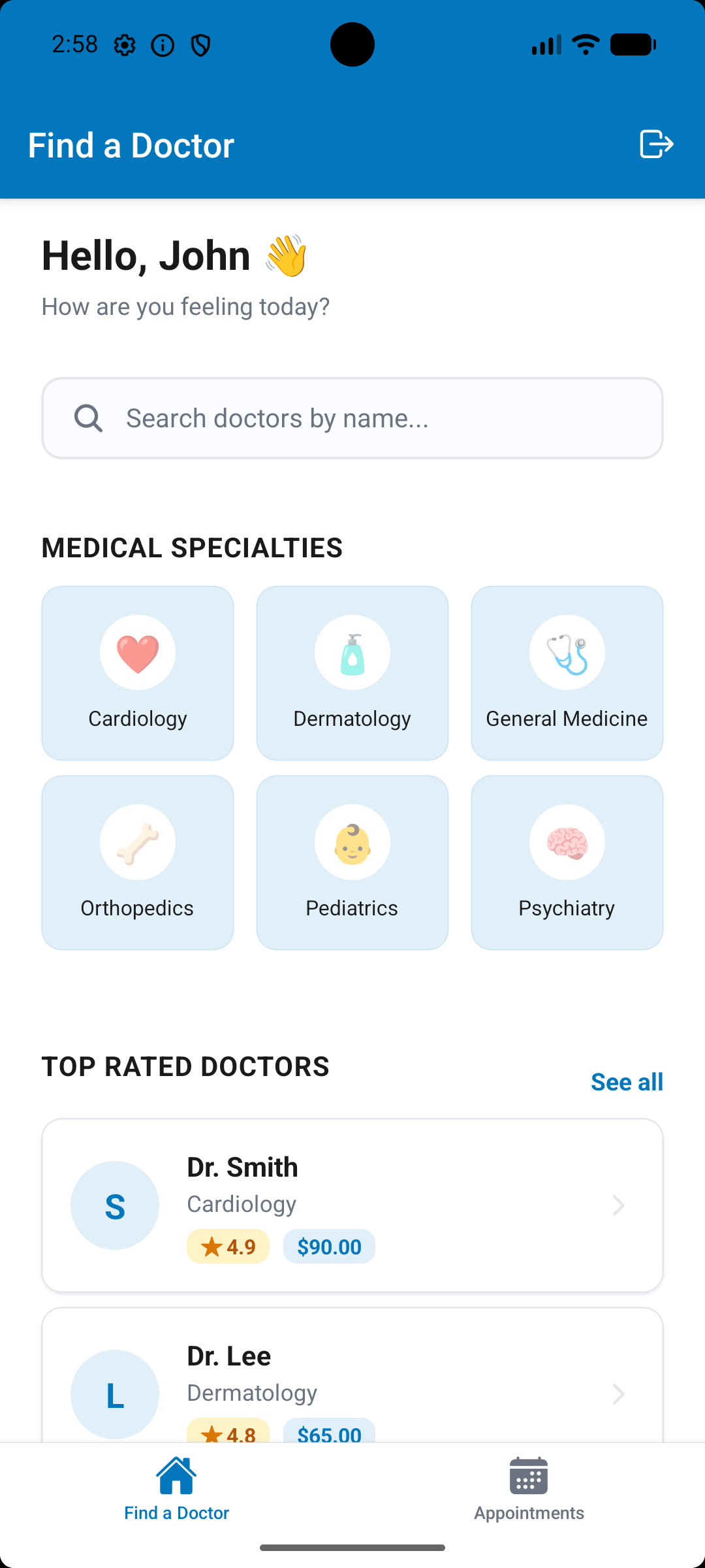 Telemedicine Appointment & Virtual Healthcare Platform