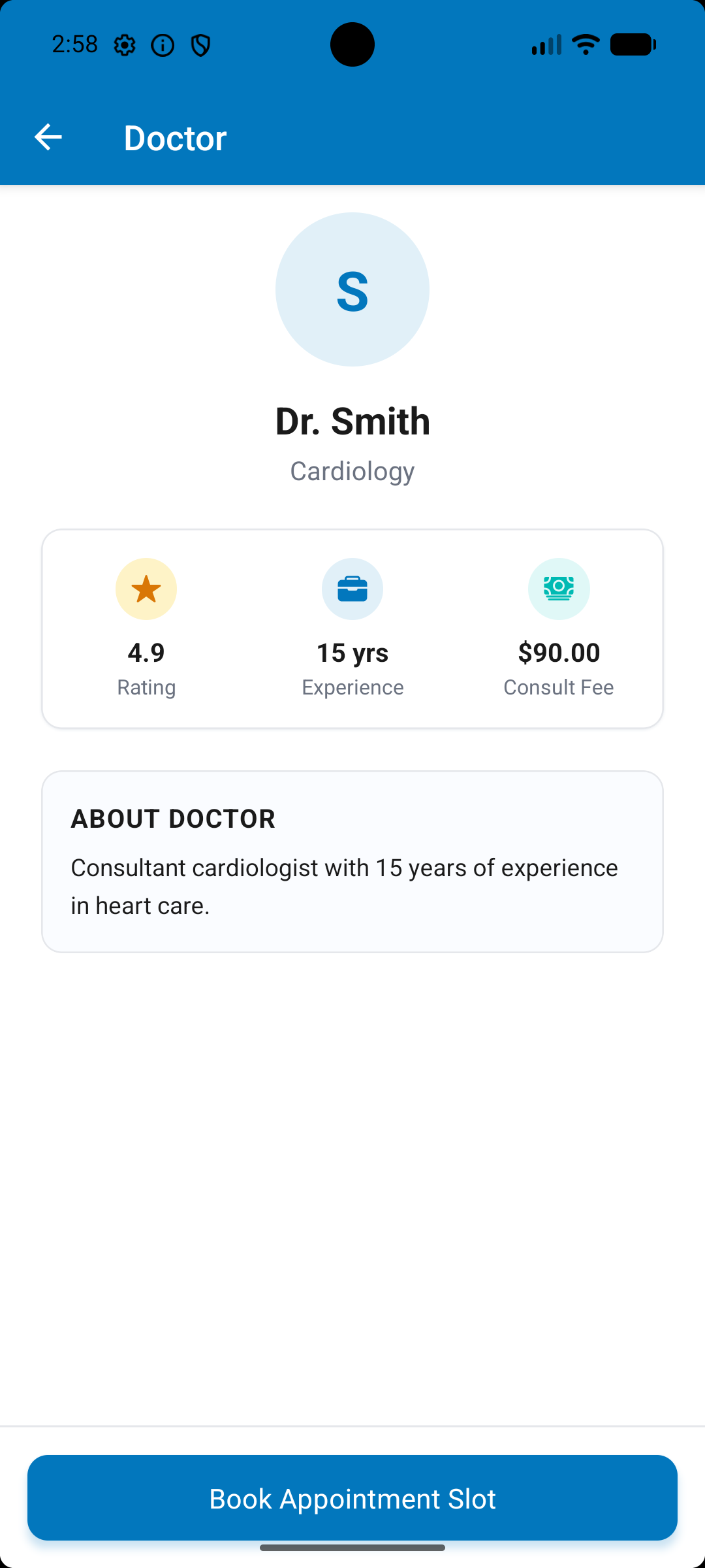 Telemedicine Appointment & Virtual Healthcare Platform