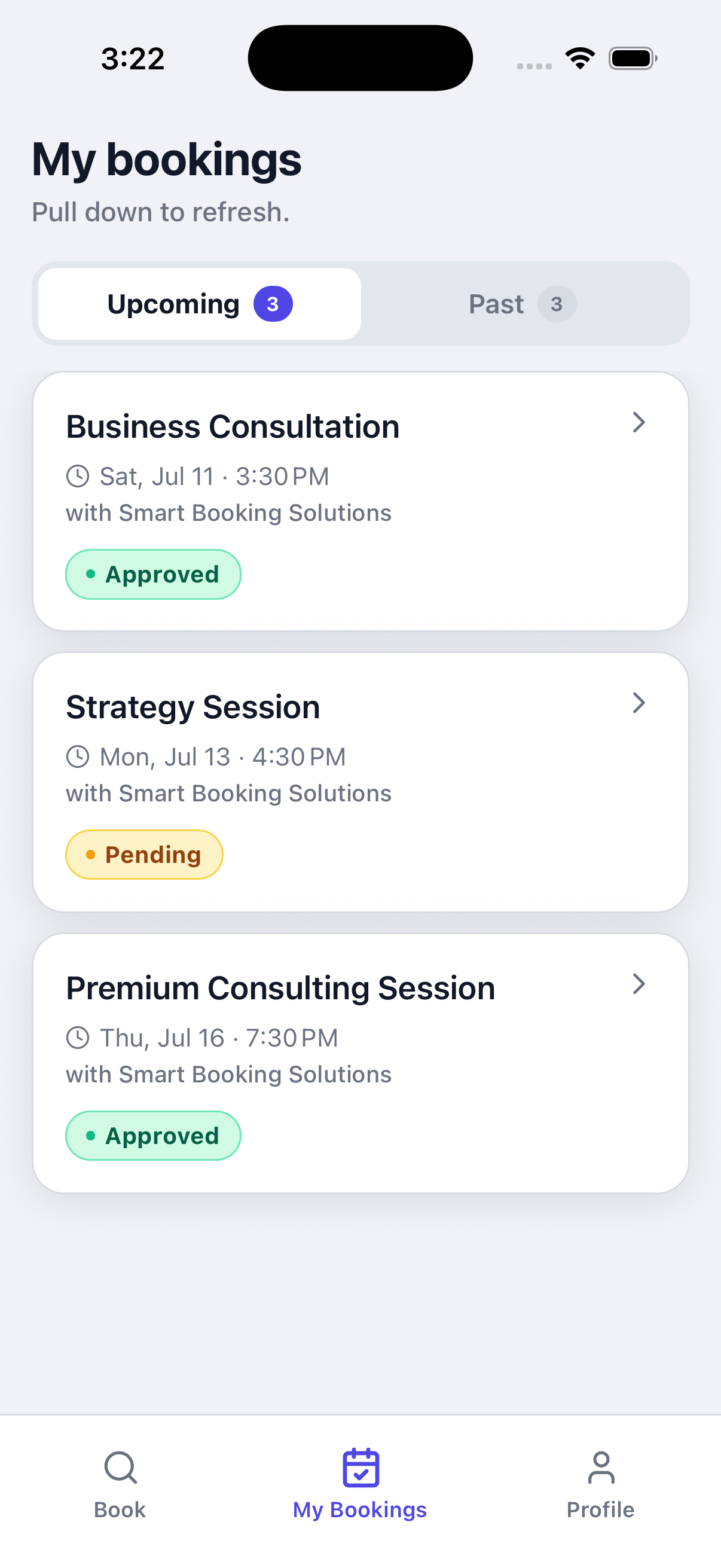 Booking Mobile App